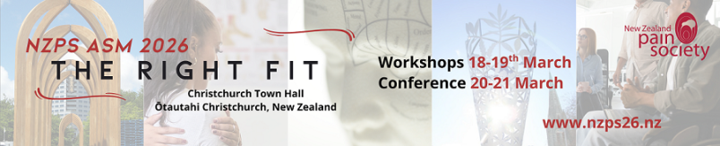 NZ Pain Society Conference