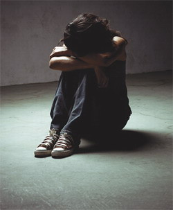Upset child