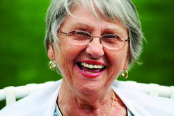 Smiling older woman