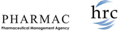 PHARMAC and HRC logos