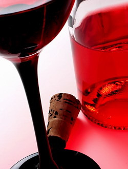 Glass of wine