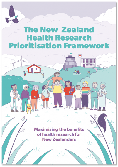 The New Zealand Health Research Prioritisation Framework document cover