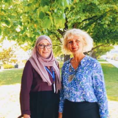 Dr Caroline Bell and Dr Ruqayya Sulaiman-Hill