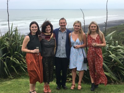 Associate Professor Nigel Wilson and family